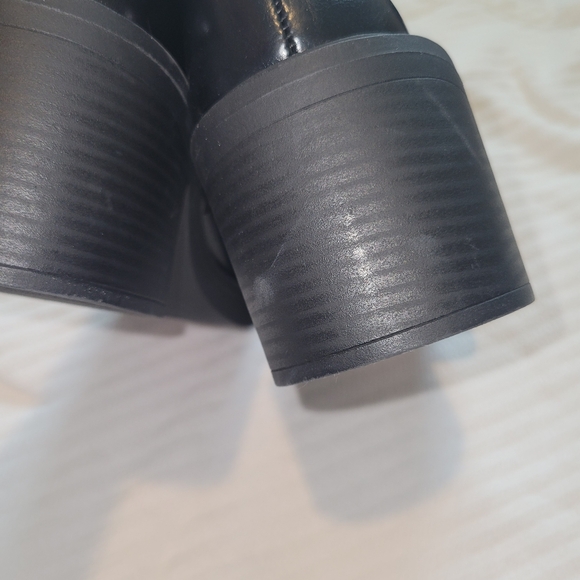 MIA Black Combat & Moto Boots - Picture 5 of 5